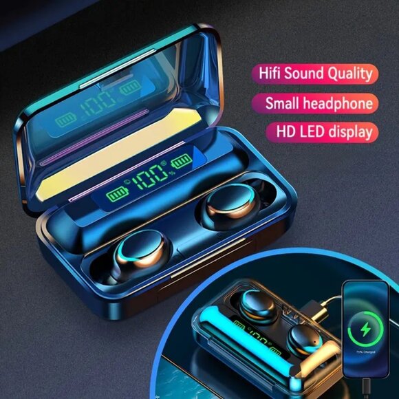 Black Wireless Earbuds - Picture 2 of 6